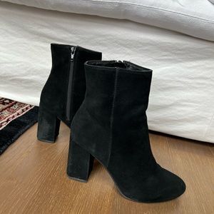 Lucky Brand Suede Booties
